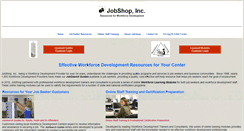 Desktop Screenshot of jobshopinc.com
